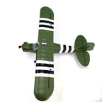 1/16 WWII PIPER J-3 CUB RC 4チャンネルブラシレス固定翼航空機モデル 軍用機トイ（RTFバージョン）