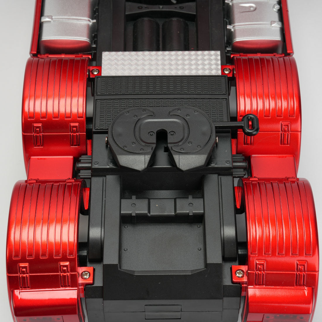 1/18スケール 770S 6×4重-dutyトラック フラットベッドセミトレーラー セット 後輪駆動 成人コレクションRCモデル 遠隔操作