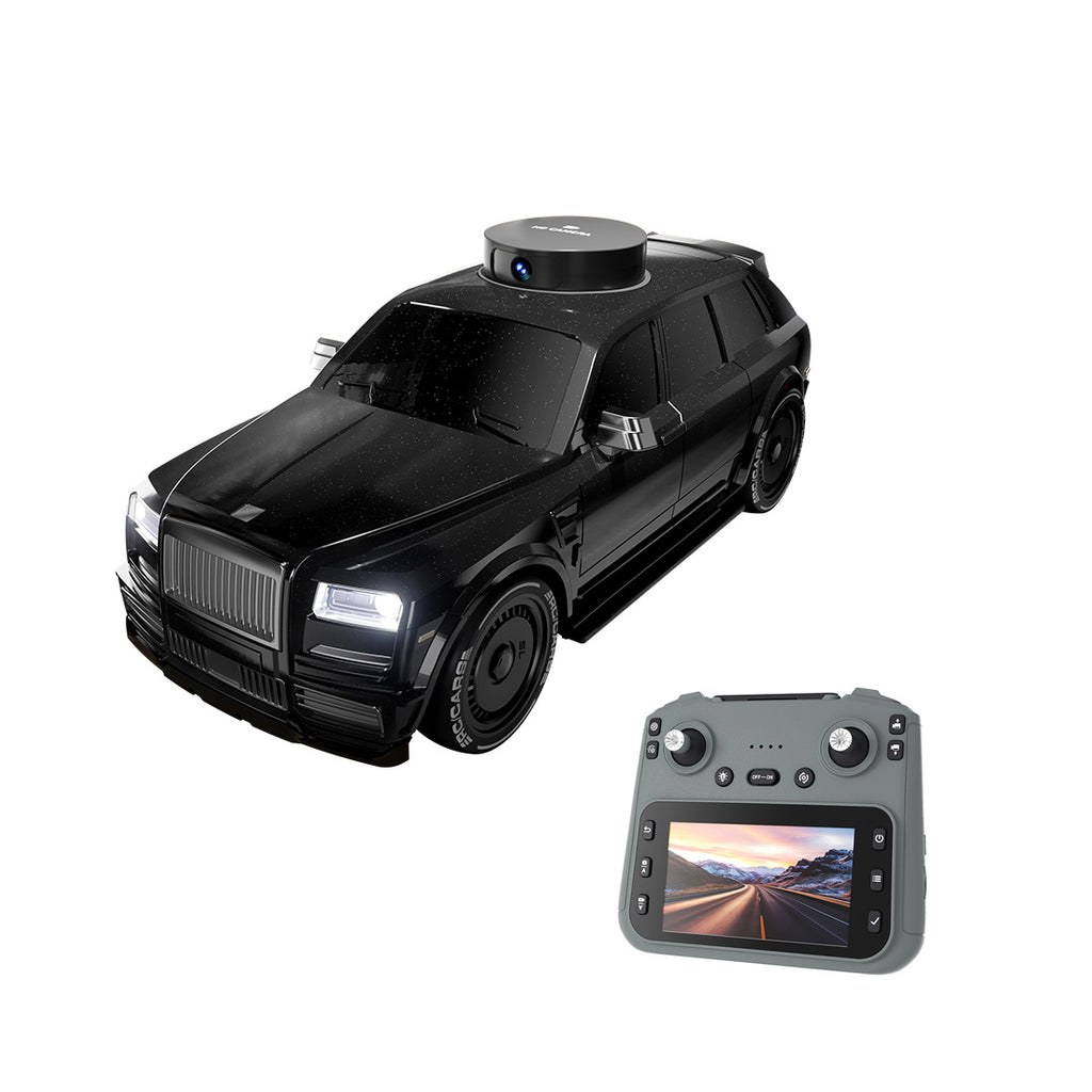 1/20 FPV RCカー スクリーンコントローラー 720Pカメラ 270度回転 ワンキードリフト UVブラック RTR MINI RC