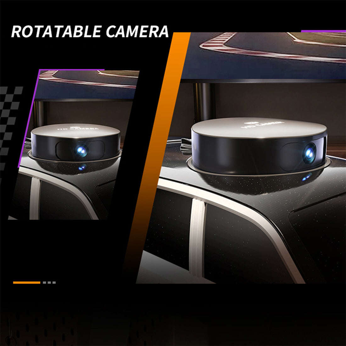 1/20 FPV RCカー スクリーンコントローラー 720Pカメラ 270度回転 ワンキードリフト UVブラック RTR MINI RC