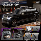1/20 FPV RCカー スクリーンコントローラー 720Pカメラ 270度回転 ワンキードリフト UVブラック RTR MINI RC