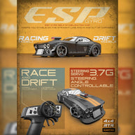 1/32 2.4G 4WD RCドリフトカー RTR版 LEDヘッドライト 30km/h MINI RC