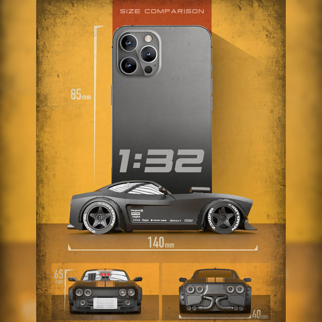 1/32 2.4G 4WD RCドリフトカー RTR版 LEDヘッドライト 30km/h MINI RC