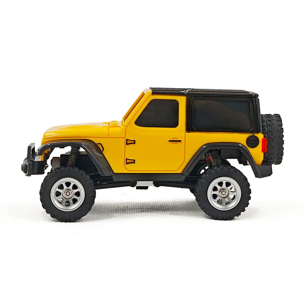 1/36スケール 2.4G 4WDフルプロポーショナルRCオフロードカー リアルLEDライト RTR
