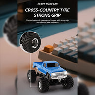 1/36スケール 2.4G 4WDフルプロポーショナルRCオフロードカー リアルLEDライト RTR イエロー