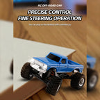 1/36スケール 2.4G 4WDフルプロポーショナルRCオフロードカー リアルLEDライト RTR