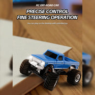 1/36スケール 2.4G 4WDフルプロポーショナルRCオフロードカー リアルLEDライト RTR イエロー