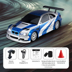 1/43 MINI RCミニドリフトカーセット｜2.4G 4WD四輪駆動 ジャイロ安定システム フルプロポーション操作 RTR完成機