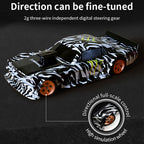 1/43 2.4G 4WD全プロポーショナルRCミニドリフトカー ジャイロ版 RTR 15KM/H MINI RC