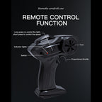 1/43 4WD RCドリフトレーシングカー 青白色 RTR 2.4GHz LEDライト レーシングタイヤ コーン付き MINI RC