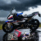 1/6合金バイク模型 R1M/S1000RR｜亜鉛合金&航空アルミCNC加工 ダブル排気噴霧 機械連動可動 音光インタラクティブ コレクションギフト