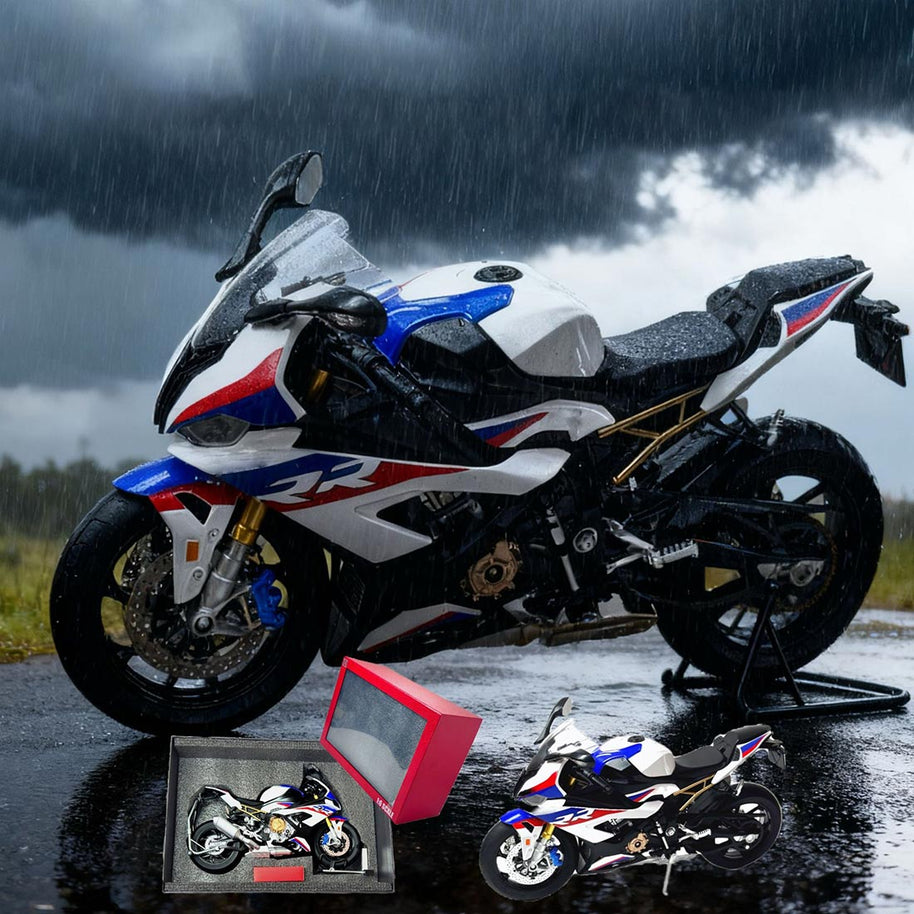 1/6合金バイク模型 R1M/S1000RR｜亜鉛合金&航空アルミCNC加工 ダブル排気噴霧 機械連動可動 音光インタラクティブ コレクションギフト|RTRHOBBYJP