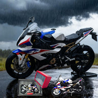 1/6合金バイク模型 R1M/S1000RR｜亜鉛合金&航空アルミCNC加工 ダブル排気噴霧 機械連動可動 音光インタラクティブ コレクションギフト|RTRHOBBYJP