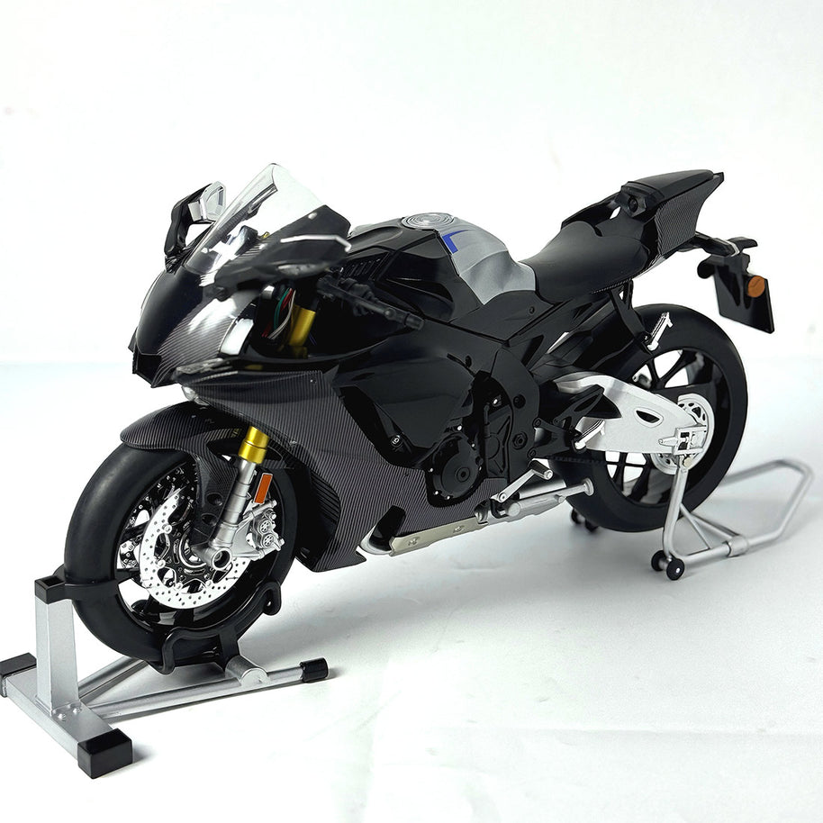 1/6合金バイク模型 R1M/S1000RR｜亜鉛合金&航空アルミCNC加工 ダブル排気噴霧 機械連動可動 音光インタラクティブ コレクションギフト|RTRHOBBYJP