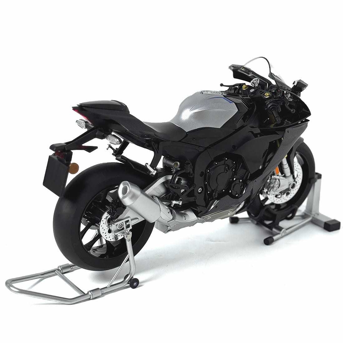 1/6合金バイク模型 R1M/S1000RR｜亜鉛合金&航空アルミCNC加工 ダブル排気噴霧 機械連動可動 音光インタラクティブ コレクションギフト|RTRHOBBYJP