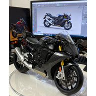 1/6合金バイク模型 R1M/S1000RR｜亜鉛合金&航空アルミCNC加工 ダブル排気噴霧 機械連動可動 音光インタラクティブ コレクションギフト|RTRHOBBYJP