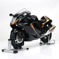 1/6精密合金バイク模型｜航空アルミCNC切削 ダブル排気煙 チェーン&クラッチ機械可動 点火・サウンド・ライトエフェクト 隠し収納設計|RTRHOBBYJP