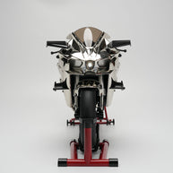 1/6 H2Rトラックエディション合金バイク模型｜航空アルミCNC切削 ダブル排気煙 チェーン&クラッチ機械可動 点火・サウンド・ライト 隠し収納設計|RTRHOBBYJP
