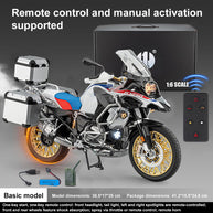 1/6 R1250GS合金RCバイク模型｜実機点火・排気噴霧 リアルエンジンサウンド フルLEDライト 手動&リモコン両用操作 コレクションモデル|RTRHOBBYJP