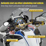 1/6 R1250GS合金RCバイク模型｜実機点火・排気噴霧 リアルエンジンサウンド フルLEDライト 手動&リモコン両用操作 コレクションモデル|RTRHOBBYJP