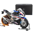 1/6 S1000RR合金RCバイク模型｜実機点火・排気噴霧 リアルエンジンサウンド フルLEDライト 手動&リモコンデュアル操作 コレクションギフト