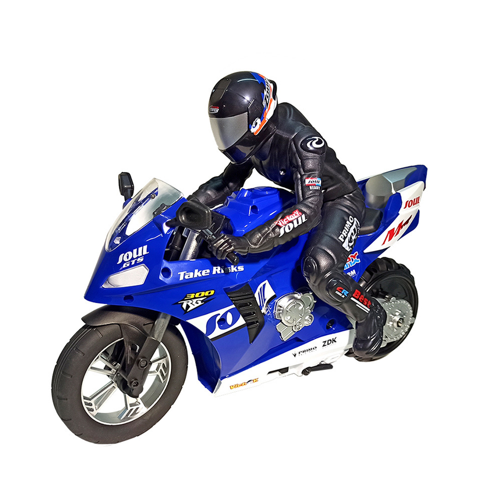 1/6スケールRCバイク｜2.4GHz 6軸ジャイロ自己平衡 双発電動スタントバイク RTR