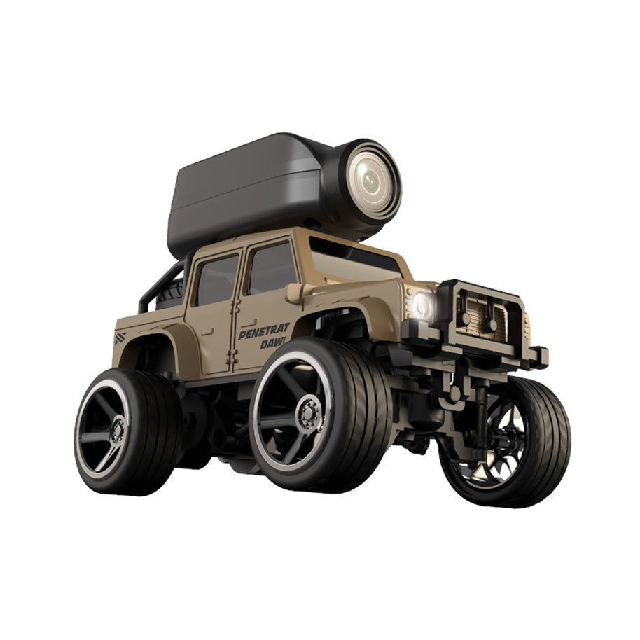 1/64 FPV RCオフロードカー｜2.4GHz合金ミニカー APPリアルタイム映像 高低速モード RTR