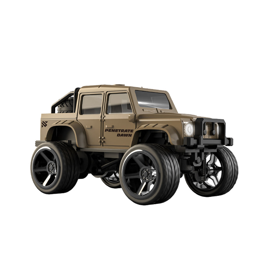 1/64 FPV RCオフロードカー｜2.4GHz合金ミニカー APPリアルタイム映像 高低速モード RTR