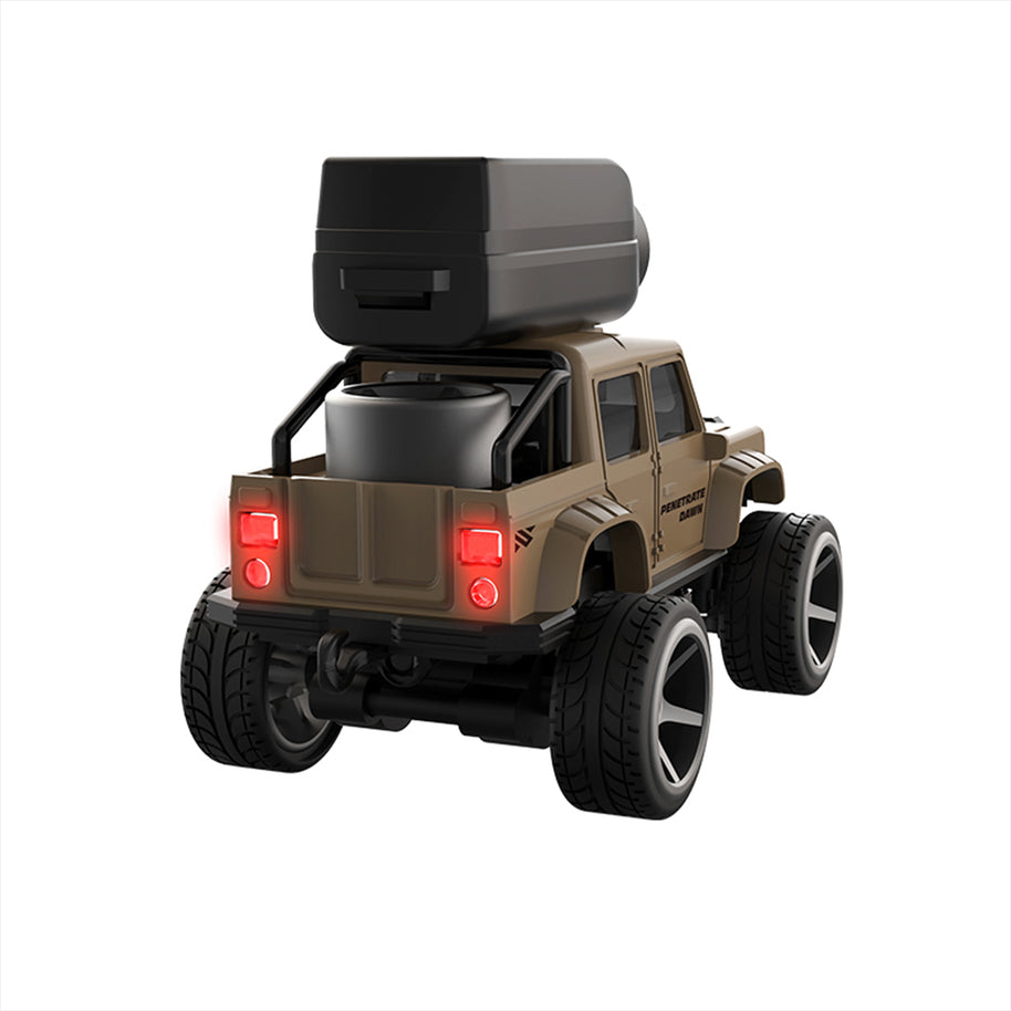 1/64 FPV RCオフロードカー｜2.4GHz合金ミニカー APPリアルタイム映像 高低速モード RTR