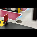 1/64スケール 日本式ガソリンスタンド 情景模型 LED発光付き 拡張可能ジオラマ PVC+アクリル製 ミニカーディスプレイ コレクション