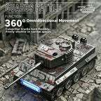 1/64スケール RC戦車 2.4GHz 赤外線バトル戦車 砲塔回転 発射音LEDライト搭載 RTR｜技適シール