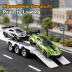 1/64スケール 2.4G RC平ボディセミトラック サウンド&LEDライト搭載  RTR｜技適シール