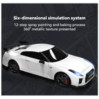 1/64 2.4G 4CH 4WD RCドリフトカー 白色 RTR版 半プロポーショナルステアリング ブレーキキャリパー MINI RC