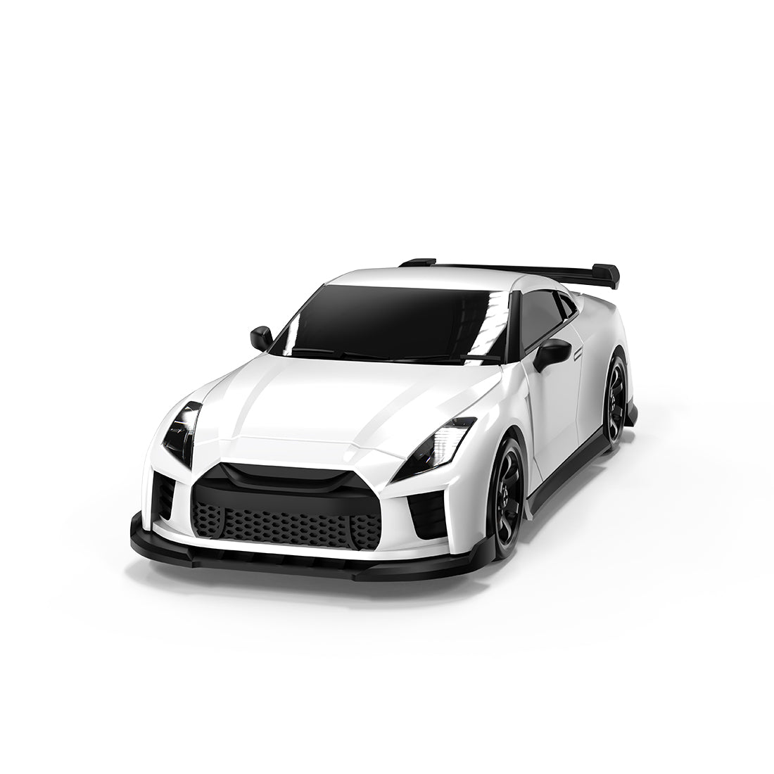 1/64 2.4G 4CH 4WD RCドリフトカー 白色 RTR版 半プロポーショナルステアリング ブレーキキャリパー MINI RC