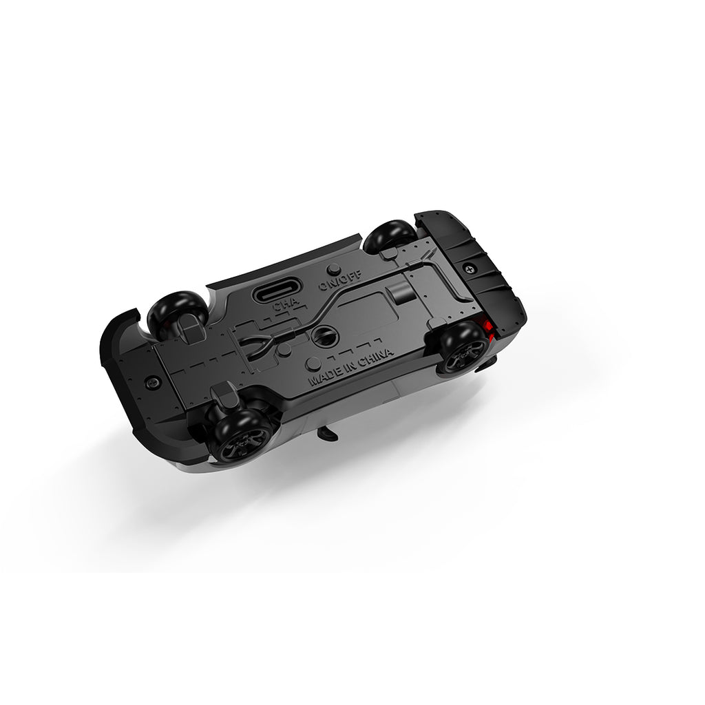 1/64 2.4G 4CH 4WD RCドリフトカー 白色 RTR版 半プロポーショナルステアリング ブレーキキャリパー MINI RC
