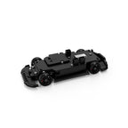 1/64 2.4G 4CH 4WD RCドリフトカー 白色 RTR版 半プロポーショナルステアリング ブレーキキャリパー MINI RC