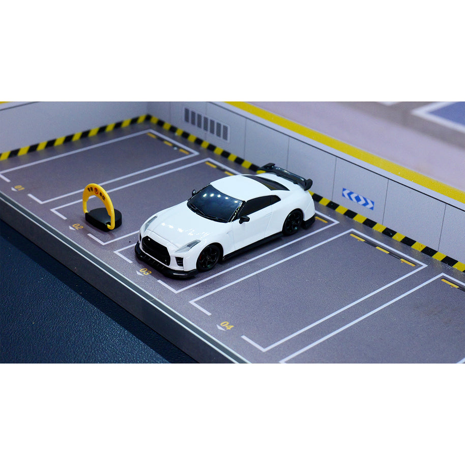 1/64 2.4G 4CH 4WD RCドリフトカー 白色 RTR版 半プロポーショナルステアリング ブレーキキャリパー MINI RC