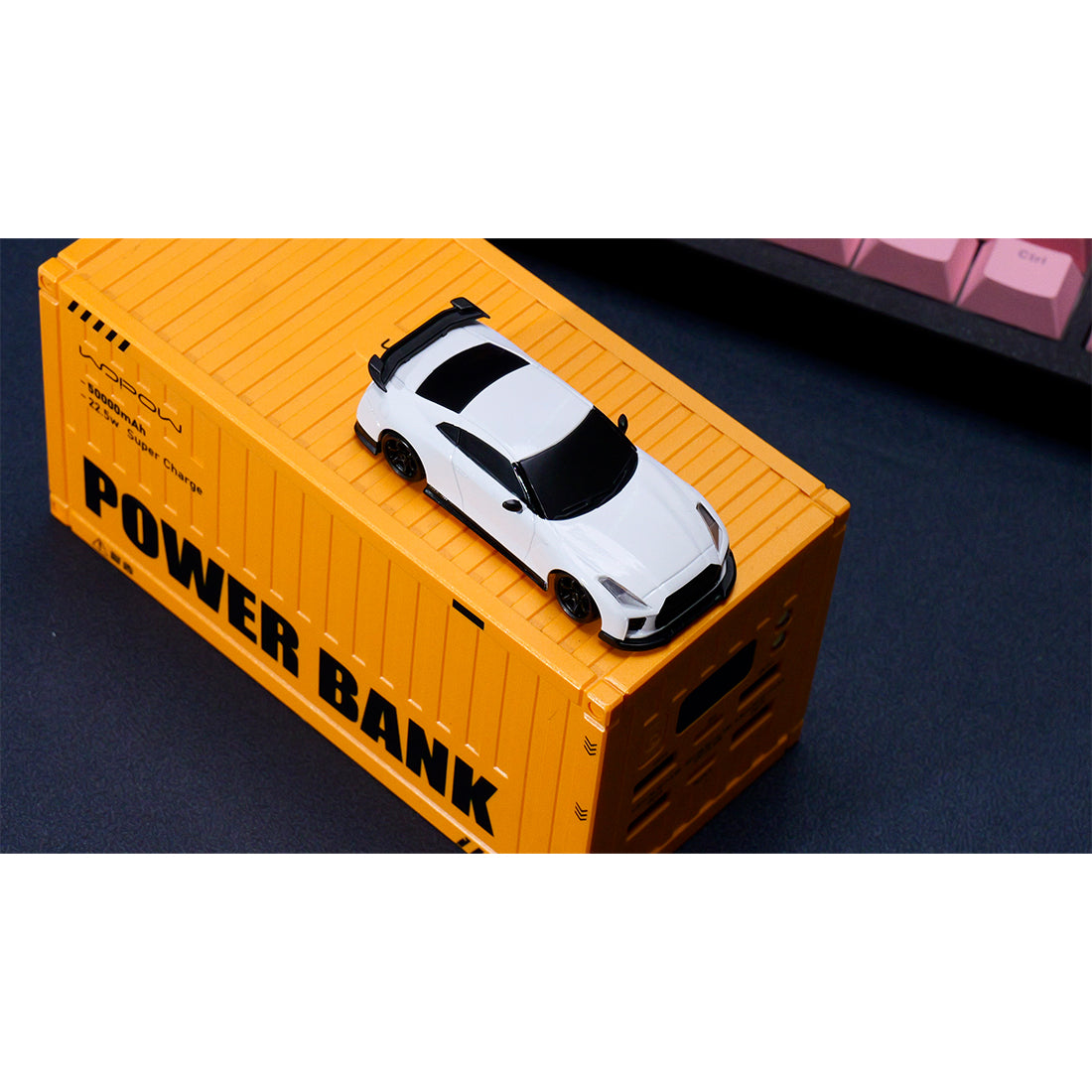 1/64 2.4G 4CH 4WD RCドリフトカー 白色 RTR版 半プロポーショナルステアリング ブレーキキャリパー MINI RC