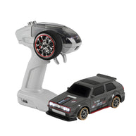 1/64 2.4G全プロポーショナル4WD RCドリフトカー  ジャイロステアリング LEDライト 磁気充電 MINI RC