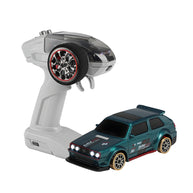 1/64 2.4G全プロポーショナル4WD RCドリフトカー  ジャイロステアリング LEDライト 磁気充電 MINI RC