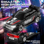 1/64 4WD RCドリフトカー 黒色 2.4GHz 精密ステアリング調整 RTR デスクトップミニレーシングカー MINI RC