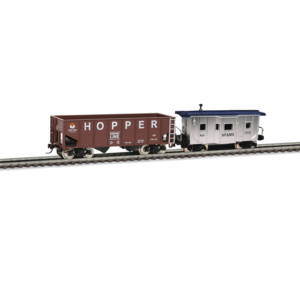 1/87 HO蒸気機関車セット  合金素材 金属レール 拡張可能 合金鉄道模型
