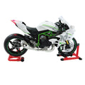 1/9 H2合金バイクモデル｜点火音響&ライト効果 排気ミスト噴射 可動ギア構造 隠しバッテリー収納 コレクション模型