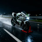 1/9 H2合金バイクモデル｜点火音響&ライト効果 排気ミスト噴射 可動ギア構造 隠しバッテリー収納 コレクション模型