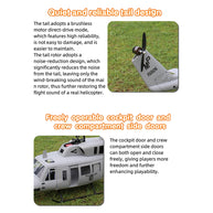 FLISHRC FL500 UH-1N 500クラス RCヘリコプター 2.4G 6CH FLISHRC L7 GPS4方式測位 リアルコックピット RTF版