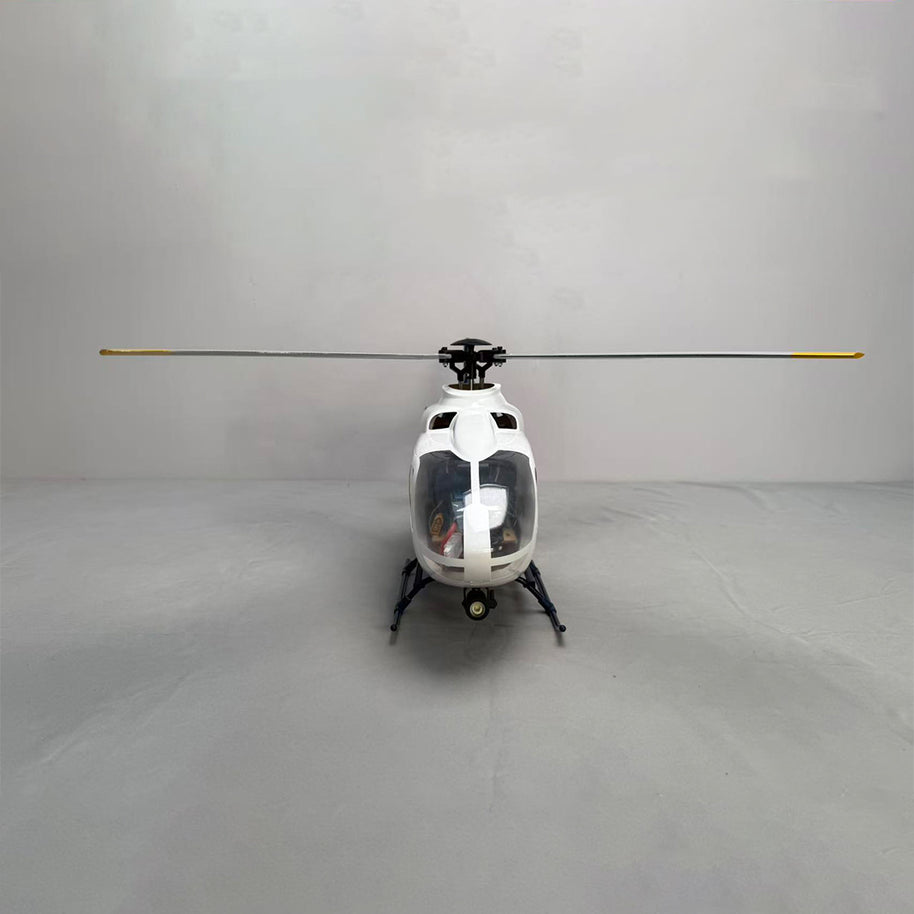 ROBAN EC135 450 Scale RCヘリコプター 2.4G 6CH GPS定位 リアルスケール4ローター 左右ハンドコントロール対応 RTF完成版