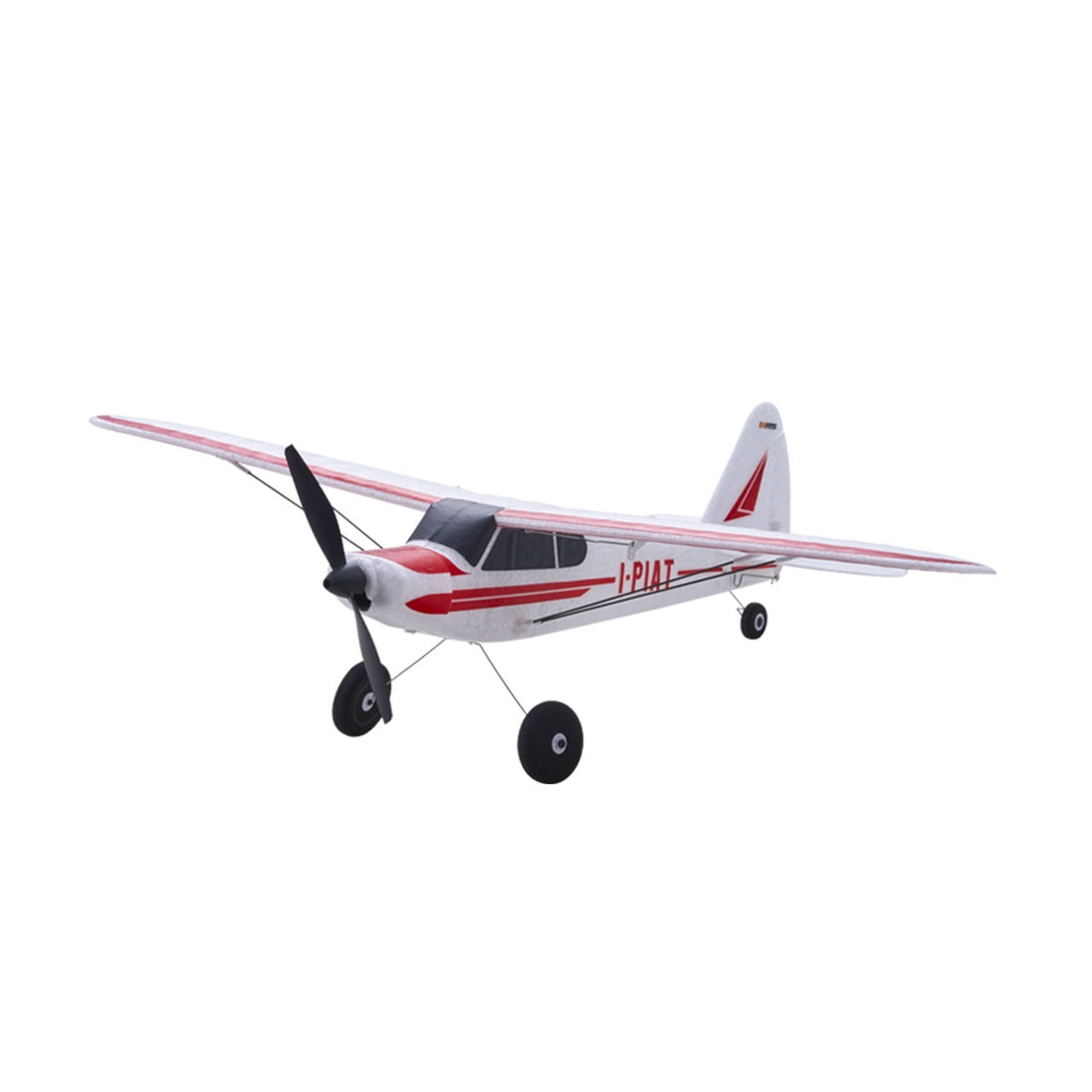 2.4G 6CH 500mm翼幅 単翼トレーナー RC航空機モデル、3種飛行モード＆ワンキーリターン機能付き EPP固定翼リアルistic航空機（RTF）