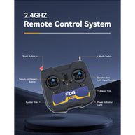 2.4G 6CH 500mm翼幅 単翼トレーナー RC航空機モデル、3種飛行モード＆ワンキーリターン機能付き EPP固定翼リアルistic航空機（RTF）