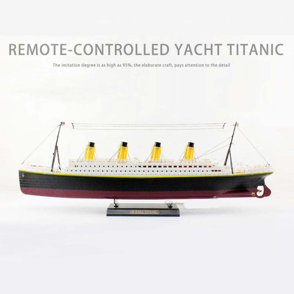 2.4G RC 3CH NQDタイタニッククルーズシップ 水上モデル LEDライト付き RTR