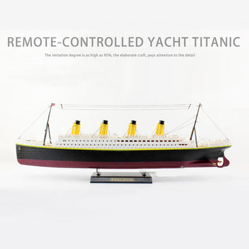 2.4G RC 3CH NQDタイタニッククルーズシップ 水上モデル LEDライト付き RTR
